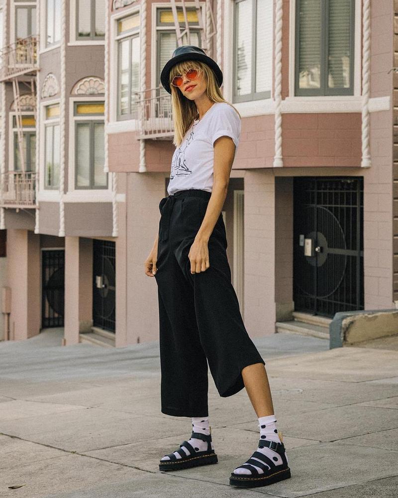 Dr Martens Vegan Blaire Felix Gladiatorsandaler Dame Svarte | Norge 487ZUT